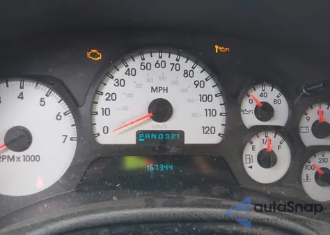 2005 Chevrolet Trailblazer Ls z USA, uszkodzony, nr VIN 1GNDS13S352120733